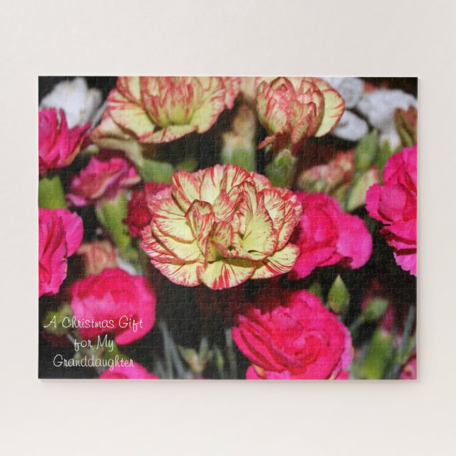 Puzzle Un cadeau de Noël pour ma petite-fille (Horizontal)