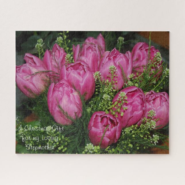 Puzzle Un cadeau de Noël pour mon adorable Stepmère. (Horizontal)