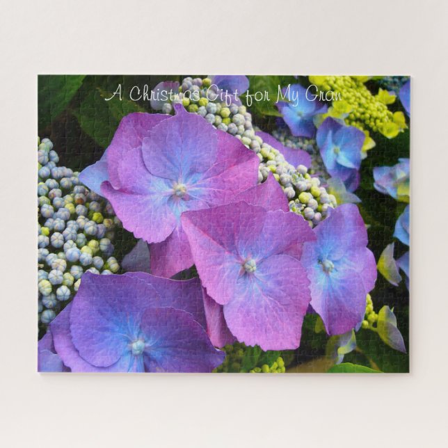 Puzzle Un cadeau de Noël pour mon grand-père. (Horizontal)