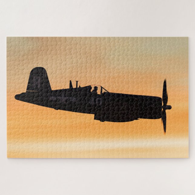 Puzzle Un chasseur Vought F4U Corsair (Horizontal)