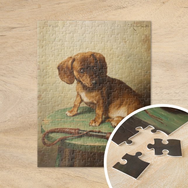 Puzzle Un chiot de Dachshund | Carl Reichert (Créateur téléchargé)