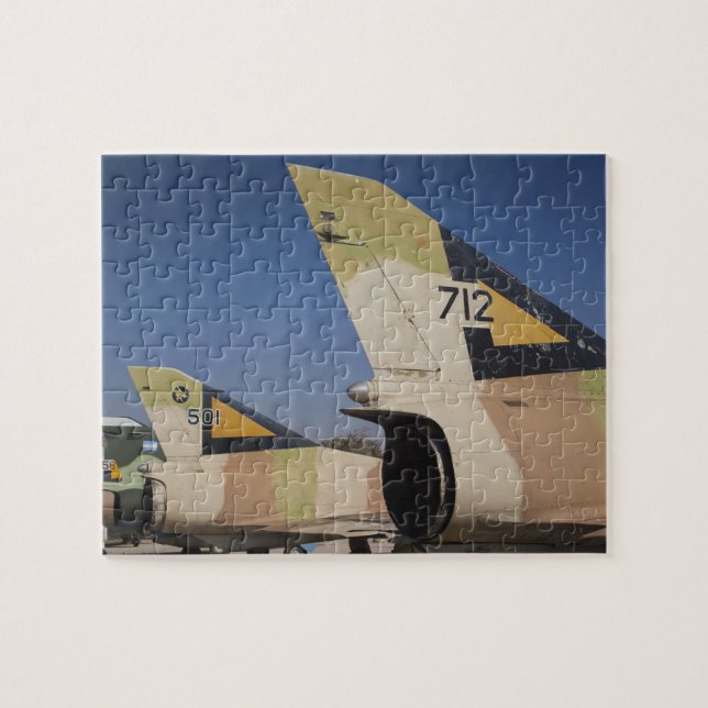 Puzzle Un combattant israélien de Kfir (Horizontal)