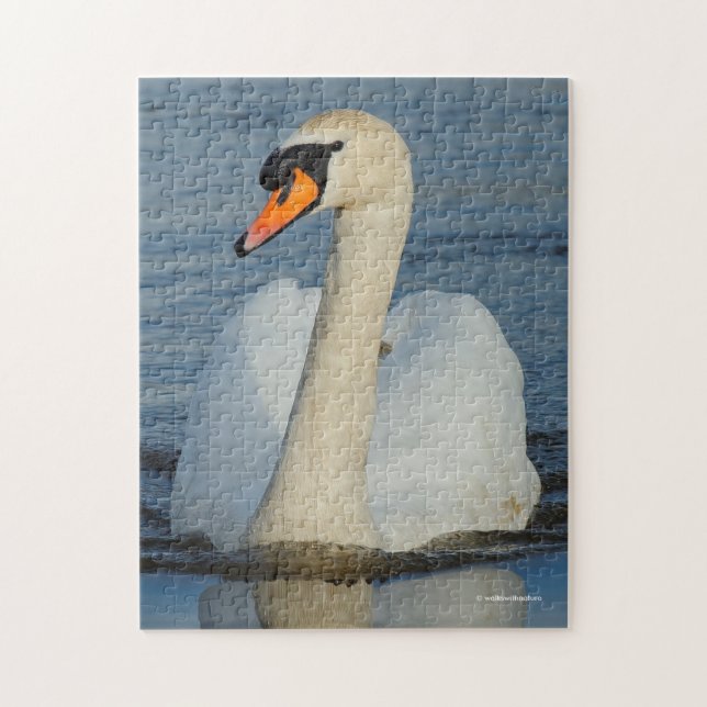 Puzzle Un Cygne muet s'approche (Vertical)