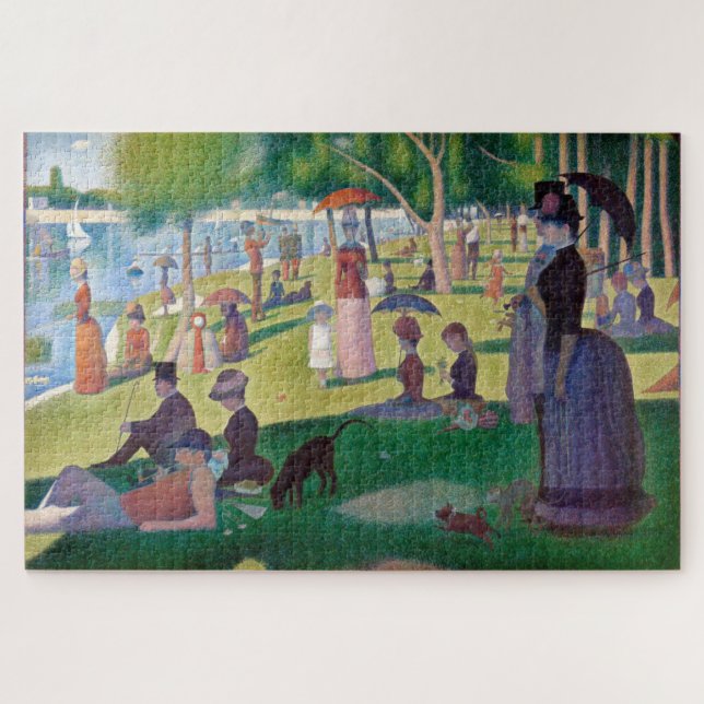 Puzzle Un dimanche après-midi à La Grande Jatte, Seurat (Horizontal)