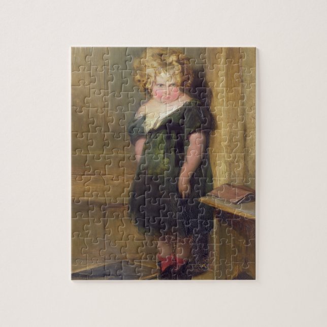 Puzzle Un enfant vilain (huile sur la toile) (Vertical)