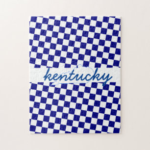 Puzzle Un fan du Kentucky Wildcat au mystère bleu