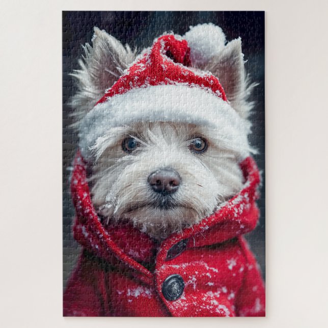 Puzzle Un festival dans la neige (Vertical)