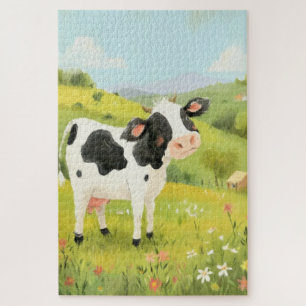 Puzzle Un jour de sortie pour la vache