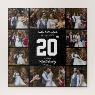 Puzzle Un joyeux anniversaire 10 photo Collage
