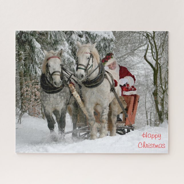 Puzzle Un joyeux cadeau de Noël pour ma nièce. (Horizontal)