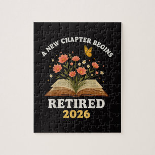 Puzzle Un nouveau chapitre commence Retraité 2026
