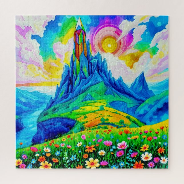 Puzzle Un paysage enchanteur (Vertical)