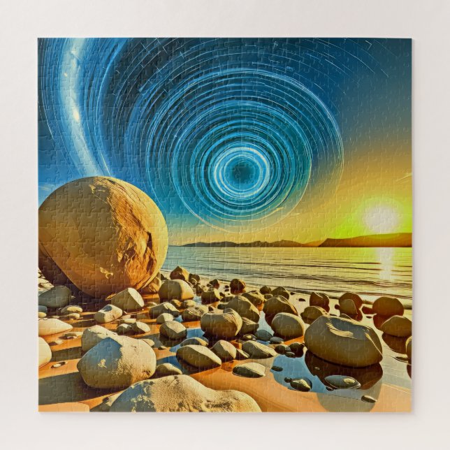 Puzzle Un rocher frappant (Vertical)