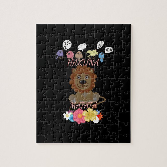 Puzzle Un royaume pacifique : le moment pacifique d'un li (Vertical)