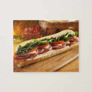 Puzzle Un sandwich italien avec 2