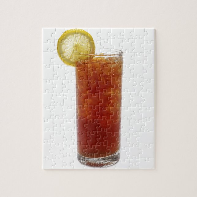 Puzzle Un verre de thé glacé (Vertical)