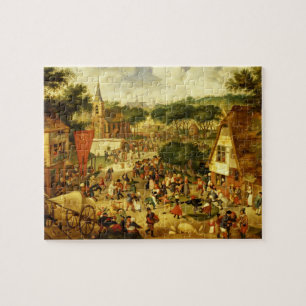 Puzzle Un village juste