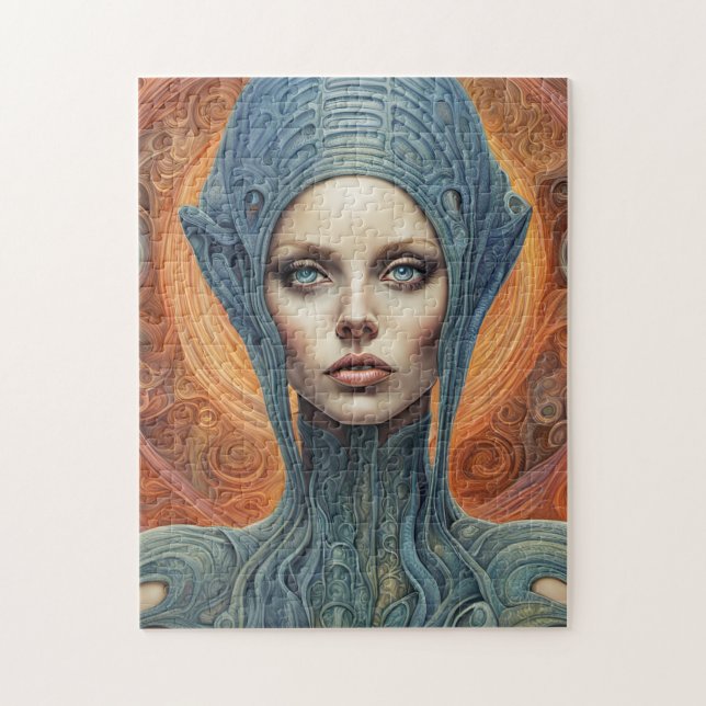 Puzzle Une femme Alien (Vertical)