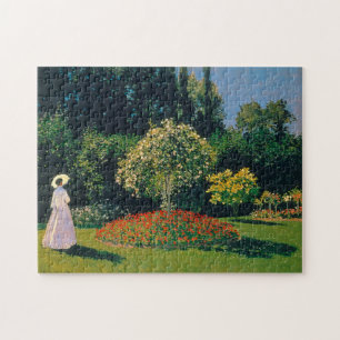 Puzzle Une femme dans un jardin, Monet