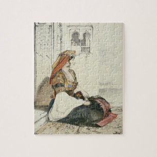 Puzzle Une femme juive du Gibraltar, des 'croquis de spa