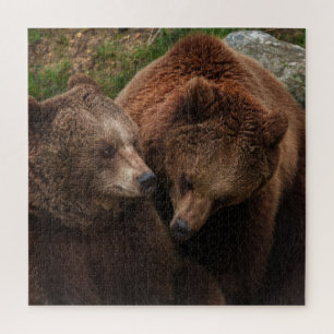 Puzzle Une Femme Porteur Brown Attaque Un Homme