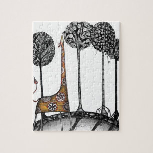 Puzzle Une girafe appelée Kennett