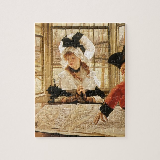 Puzzle Une histoire fastidieuse de James Tissot, Art Vint (Vertical)
