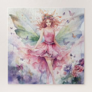 Puzzle Une jolie fée de printemps