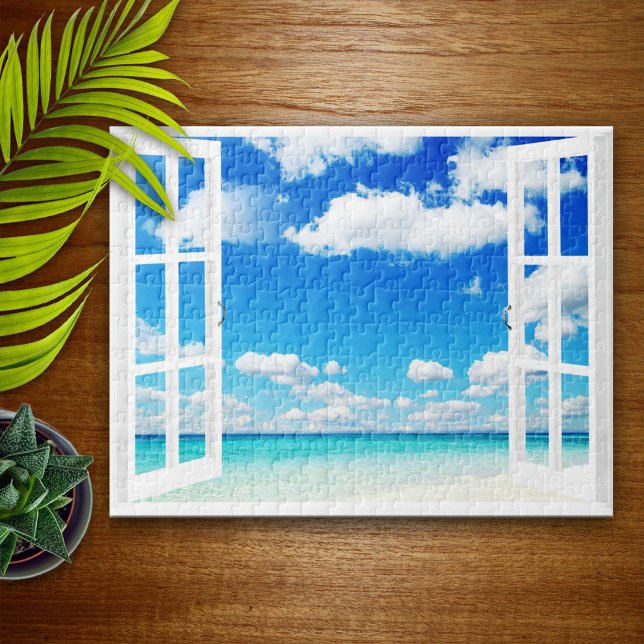 Puzzle Une journée à la plage (Créateur téléchargé)