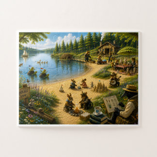 Puzzle Une journée d'été à Cattail Cove