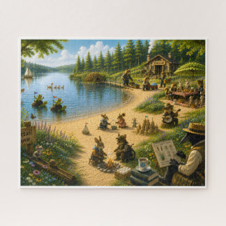 Puzzle Une journée d'été à Cattail Cove