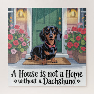 Puzzle Une maison n'est pas un foyer sans un dachshund
