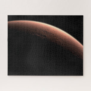 Puzzle Une Partie De Mars À La Limite De La Lumière Et De