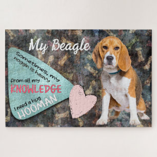 Puzzle Une pensée hilarante de votre Beagle