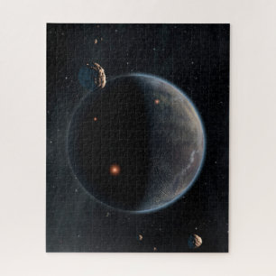 Puzzle Une Planète Comme La Terre Riche En Carbone Et Sèc