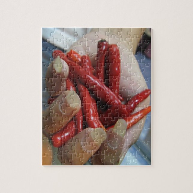 Puzzle Une poignée de chili (Vertical)
