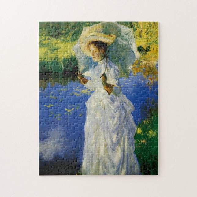 Puzzle Une promenade matinale (Vertical)