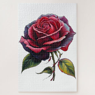 Puzzle Une rose éternelle