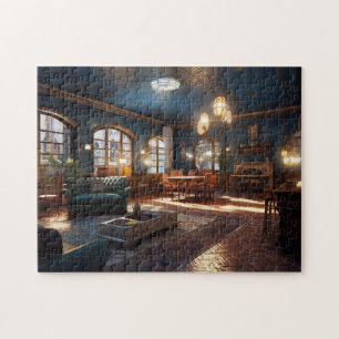 Puzzle Une salle cosy