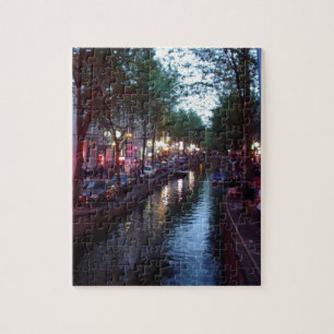 Puzzle Une soirée à Amsterdam