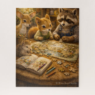 Puzzle Une soirée cosy à Pinecone Hollow 