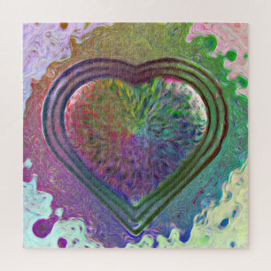 Puzzle Une touche d'amour