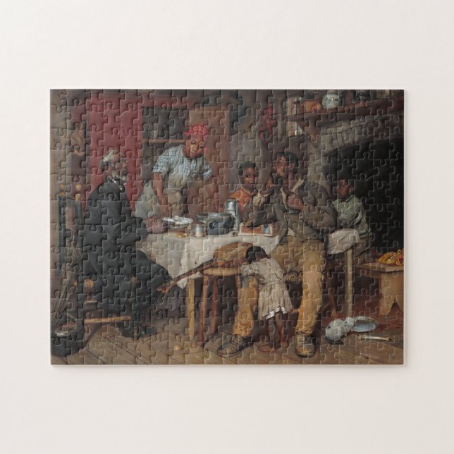 Puzzle Une visite pastorale (Horizontal)