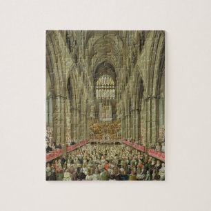Puzzle Une vue intérieure d'Abbaye de Westminster sur le