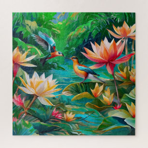 Puzzle Une zone humide tropicale