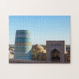 Puzzle Unfinished Kalta Minor Minaret - Khiva, Uzbekistan