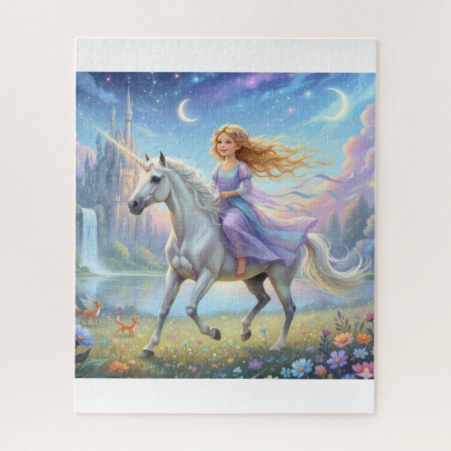 Puzzle Unicorn Dreams and Moonlight (Vertical)