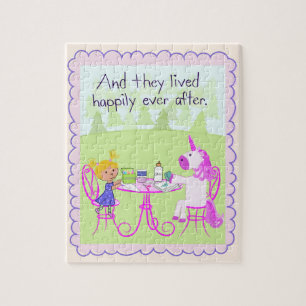 Puzzle Unicorn heureux après le casse-tête
