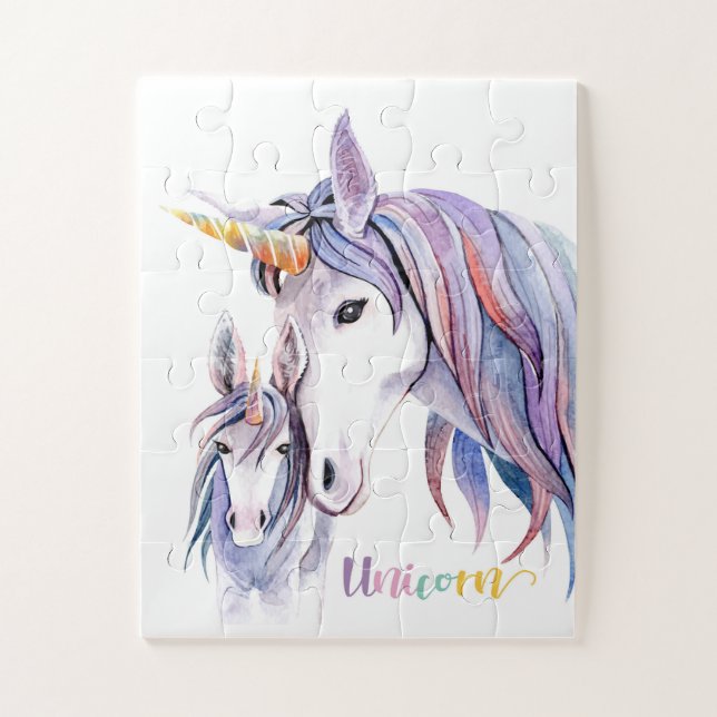Puzzle Unicorne (Vertical)