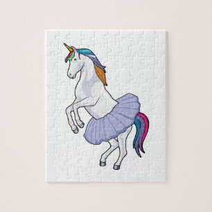 Puzzle Unicorne au Ballet avec jupe